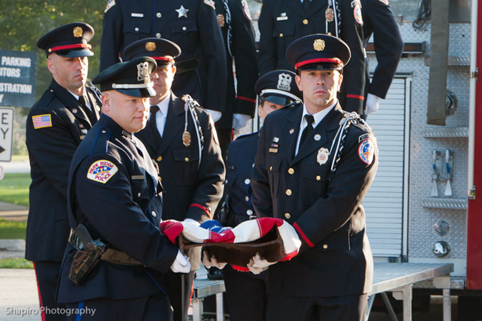 Park Ridge IL Fire and Police Department 9/11 Remembrance Ceremony